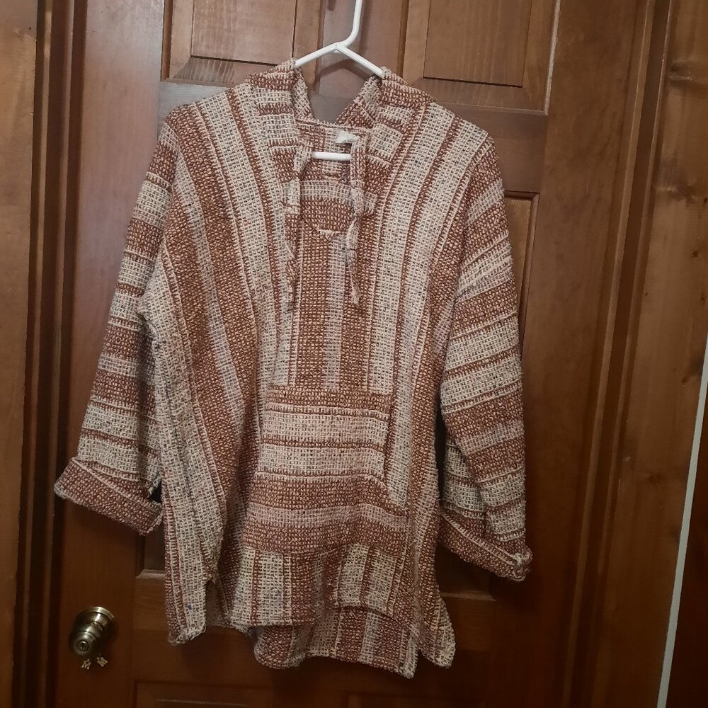 Super Cute Beachy Hippie Shirt Cover-up Warm and Snuggly